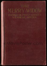 6x158 MERRY WIDOW hardcover book '25 Franz Lehar's play w/ scenes from Erich von Stroheim's movie!