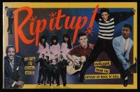 6x324 RIP IT UP softcover book '89 Postcards from the Heyday of Rock 'n' Roll, from Mike Barton!