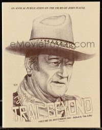 6x348 TRAIL BEYOND signed vol III softcover book '01 Annual Publication of the Films of John Wayne!
