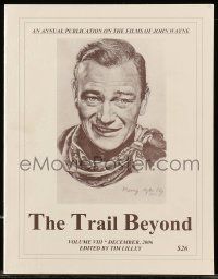 6x353 TRAIL BEYOND signed vol VIII softcover book '06 Annual Publication of the Films of John Wayne!