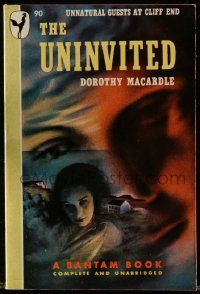 6x090 UNINVITED paperback book '47 Bantam edition of the Dorothy Macardle novel!