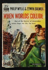 6x092 WHEN WORLDS COLLIDE paperback book '50s out of the horror of doomsday comes hope for life!