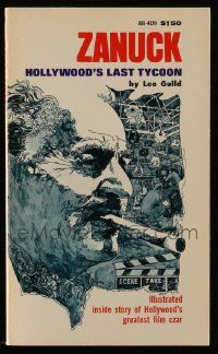 6x097 ZANUCK: HOLLYWOOD'S LAST TYCOON paperback book '70 illustrated inside story of the film czar!