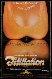 6x941 TITILLATION pressbook '82 sexy Kitten Natividad, in search of the perfect 2!