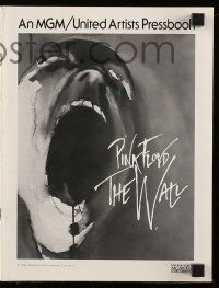 6x966 WALL pressbook '82 Pink Floyd, Roger Waters, classic rock & roll art by Gerald Scarfe!