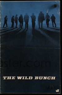 6x978 WILD BUNCH pressbook '69 Sam Peckinpah cowboy classic, William Holden & Ernest Borgnine