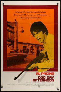 6y193 DOG DAY AFTERNOON int'l 1sh '75 Al Pacino in Sidney Lumet NYC crime classic!