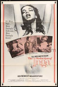 6y712 SEDUCTION OF INGA 1sh '72 sexy Marie Liljedahl in title role, Swedish sexploitation!