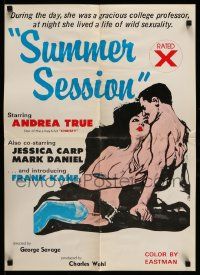 6y815 SUMMER SESSION 20x28 1980 teacher Andrea True lived a life of wild sexuality at night!