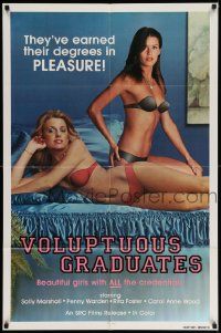 6y942 VOLUPTUOUS GRADUATES 1sh '80s they've earned their degrees in PLEASURE!