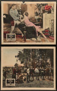 6z998 YANKEE SENOR 2 LCs '26 great images of cowboy Tom Mix held hostage & w/ Margaret Livingston!