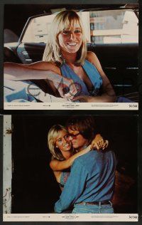 6z173 DIRTY MARY CRAZY LARRY 8 color 11x14 stills '74 Peter Fonda, Vic Morrow & sexy Susan George!