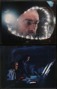 6z807 OUTLAND 4 color 11x14 stills '81 Sean Connery is the only law on Jupiter's moon!