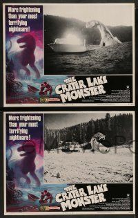 6z612 CRATER LAKE MONSTER 7 LCs '77 a dinosaur more frightening than your nightmares!