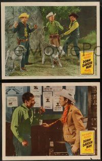 6z707 DOWN DAKOTA WAY 5 LCs '49 cowboys Roy Rogers, Dale Evans, Riders of the Purple Sage!