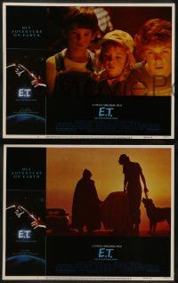 6z185 E.T. THE EXTRA TERRESTRIAL 8 LCs '82 Steven Spielberg classic, Henry Thomas, Drew Barrymore!