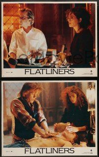 6z214 FLATLINERS 8 LCs '90 Kiefer Sutherland, Julia Roberts, Kevin Bacon, Baldwin, Oliver Platt