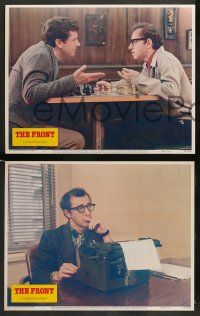 6z229 FRONT 8 LCs '76 Woody Allen, Martin Ritt, 1950s Communist Scare blacklist in 1953 U.S.!