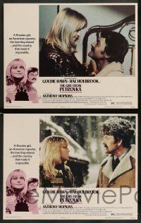 6z240 GIRL FROM PETROVKA 8 LCs '74 Russian Goldie Hawn loves American reporter Hal Holbrook!