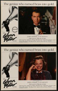 6z244 GLENN MILLER STORY 8 LCs R85 James Stewart in the title role, Allyson, Armstrong!