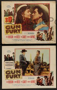 6z252 GUN FURY 8 3D LCs '53 Phil Carey steals Donna Reed & leaves Rock Hudson to die!