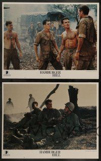 6z257 HAMBURGER HILL 8 LCs '87 Dylan McDermott, Don Cheadle, Michael Boatman, Vietnam War!