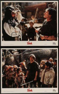 6z264 HOOK 8 LCs '91 Julia Roberts as Tinkerbell, pirate Dustin Hoffman & Robin Williams!