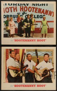 6z618 HOOTENANNY HOOT 7 LCs '63 awesome images of Sheb Wooley and a ton of top country music stars!