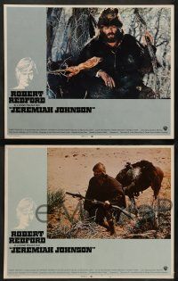 6z623 JEREMIAH JOHNSON 7 LCs '72 mountain man Robert Redford, directed by Sydney Pollack!