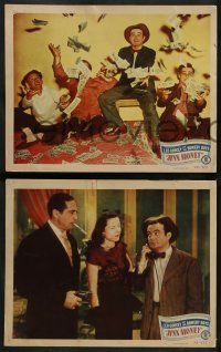 6z720 JINX MONEY 5 LCs '48 w/ great image of Leo Gorcey with lots of cash, the Bowery Boys!