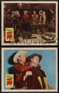 6z875 NORTH OF THE GREAT DIVIDE 3 LCs '50 images of Roy Rogers, King of the Cowboys & Trigger!