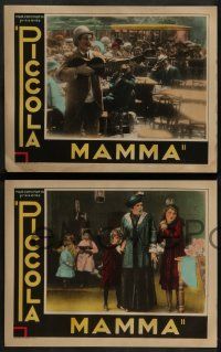 6z811 PICCOLA MAMMA 4 LCs '32 very obscure Italian silent film with added singing and music!