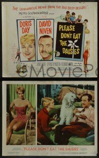 6z363 PLEASE DON'T EAT THE DAISIES 8 LCs '60 pretty Doris Day, David Niven, Janis Paige!