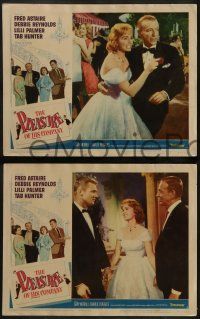 6z364 PLEASURE OF HIS COMPANY 8 LCs '61 Fred Astaire, Debbie Reynolds, Hunter, Palmer!