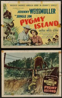 6z382 PYGMY ISLAND 8 LCs '50 Johnny Weissmuller as Jungle Jim with Ann Savage!