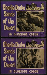 6z816 SANDS OF THE DESERT 4 Canadian LCs '60 John Paddy Carstairs, Charlie Drake, English comedy!