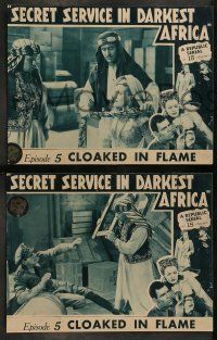 6z818 SECRET SERVICE IN DARKEST AFRICA 4 chapter 5 LCs '43 Republic serial, Cloaked in Flame!
