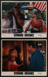 6z443 STRIKING DISTANCE 8 LCs '93 great images of Bruce Willis, Sarah Jessica Parker, Tom Sizemore!