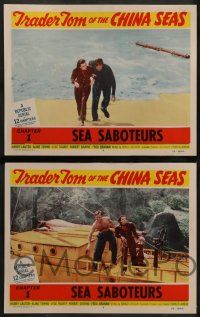 6z830 TRADER TOM OF THE CHINA SEAS 4 chapter 1 LCs '54 Republic serial starring Harry Lauter!