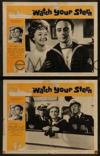 6z549 WATCH YOUR STERN 8 LCs '61 English comedy, Kenneth Connor, Eric Barker!