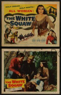 6z562 WHITE SQUAW 8 LCs '56 sexiest half-Native American Indian half-white May Wynn, David Brian!