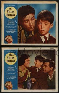 6z594 YELLOW BALLOON 8 LCs '53 many images of Andrew Ray & William Sylvester!