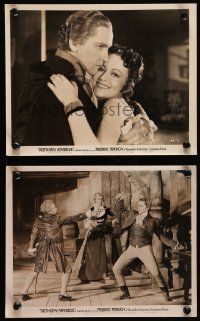 7a963 ANTHONY ADVERSE 2 8x10 stills '36 great images of Fredric March & Olivia de Havilland!
