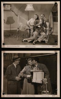 7a993 THREE LITTLE WORDS 2 8x10 stills '50 great images of Fred Astaire, Red Skelton, Vera-Ellen!