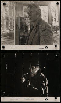 7a906 3 DAYS OF THE CONDOR 4 8x10 stills '75 all images with Robert Redford, Von Sydow one with gun