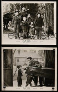 7a686 ALL MINE TO GIVE 13 8x10 stills '57 Glynis Johns, Cameron Mitchell & children!