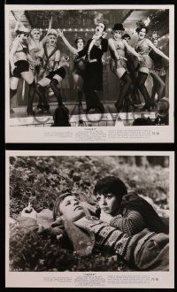 7a794 CABARET 8 8x10 stills '72 Liza Minnelli in Germany, York, Grey, Berenson, Bob Fosse!