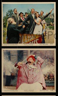 7a546 MERRY ANDREW 6 color 8x10 stills '58 great images of Danny Kaye & Pier Angeli!