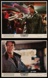 7a530 TERMINATOR 8 8x10 mini LCs '84 Arnold Schwarzenegger, Hamilton, James Cameron sci-fi classic