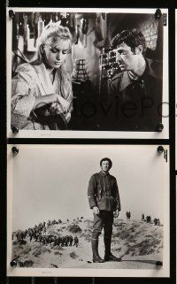 7a617 WEEKEND AT DUNKIRK 22 8x10 stills '65 Jean-Paul Belmondo, Catherine Spaak, World War II!